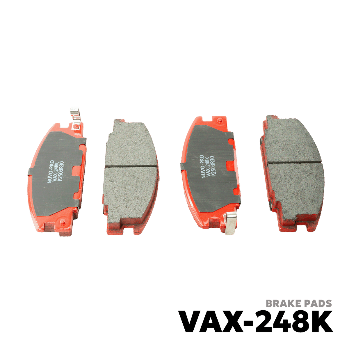 1996 - 2005 ISUZU HI-LANDER / HILANDER BRAKE PAD - NUVO-PRO - VAX-248K