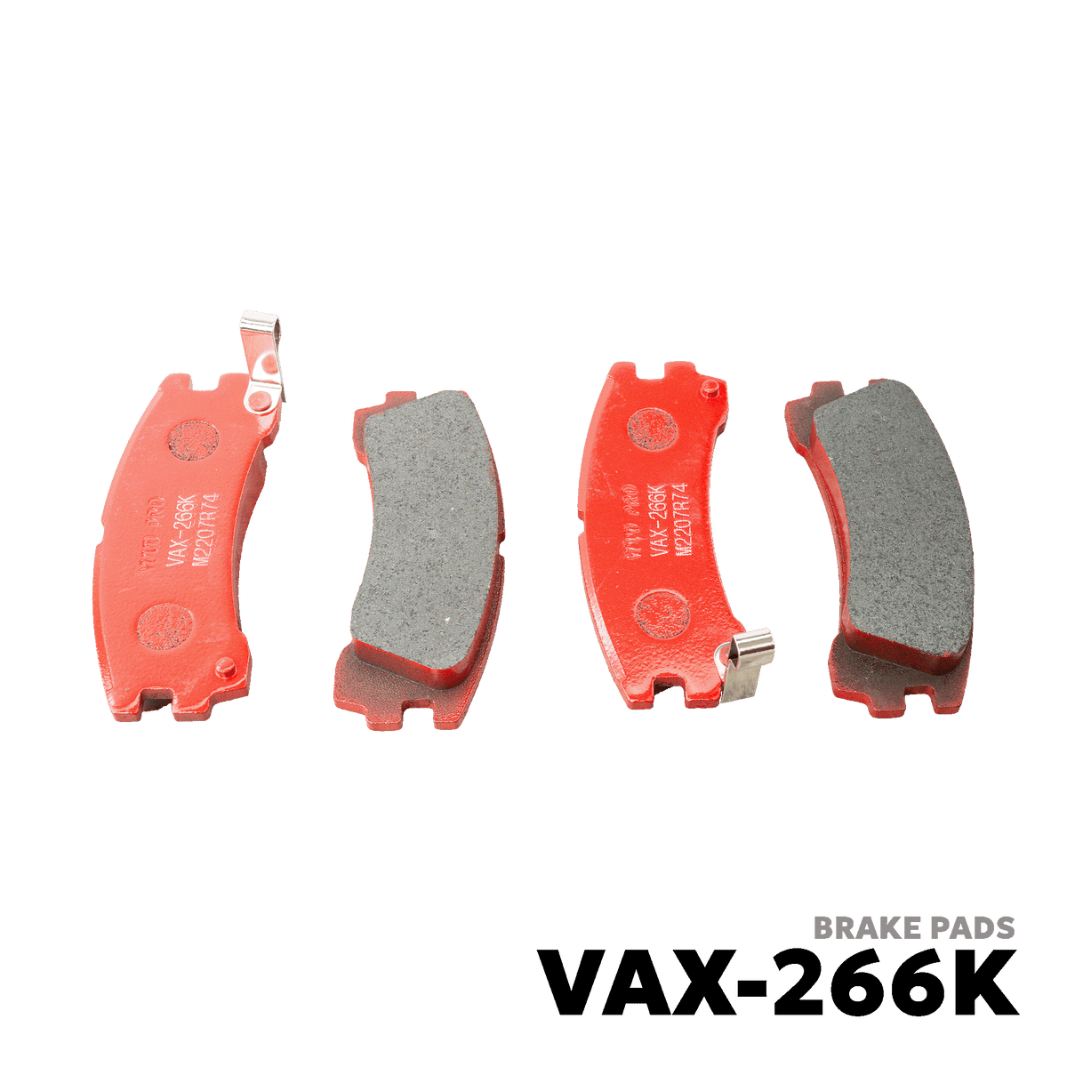 1987 - 1991 NISSAN SENTRA B12 BRAKE PAD - NUVO-PRO - VAX-266K
