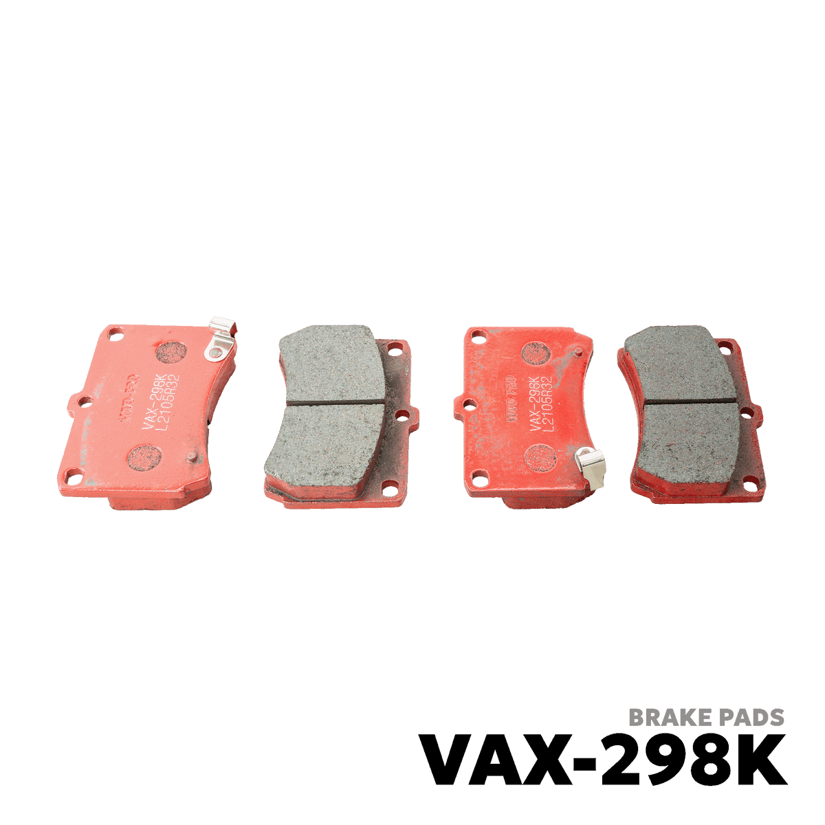 1989 - 1995 MAZDA 323 1.3 BRAKE PAD - NUVO-PRO - VAX-298K
