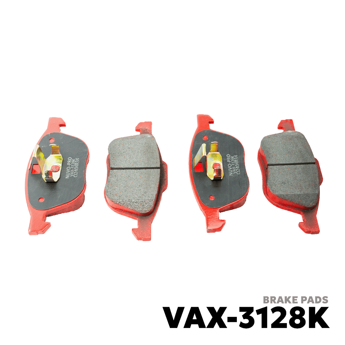 2004 - 2013 MAZDA 3 BRAKE PAD - NUVO-PRO - VAX-3128K