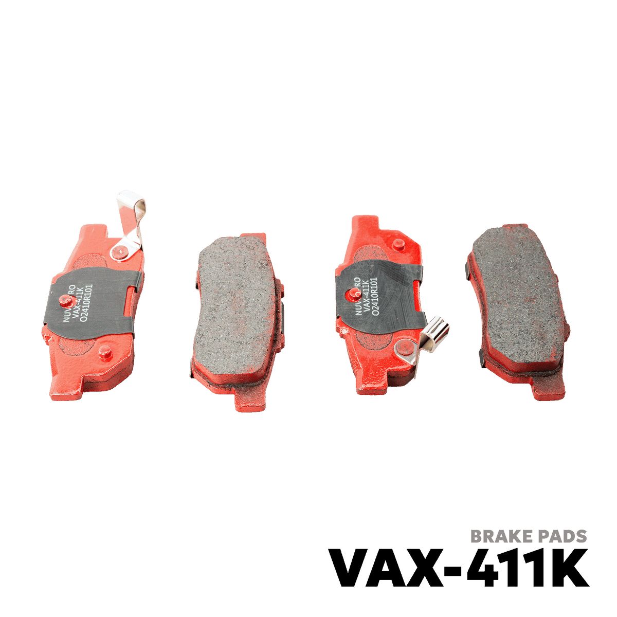 1996 - 2000 HONDA CIVIC VTEC BRAKE PAD - NUVO-PRO - VAX-411K