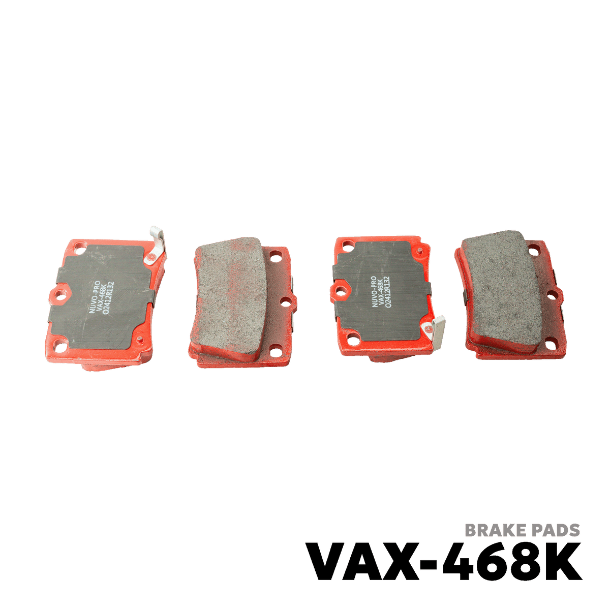 2005 - 2021 MITSUBISHI MONTERO / SPORT BRAKE PAD - NUVO-PRO - VAX-468K