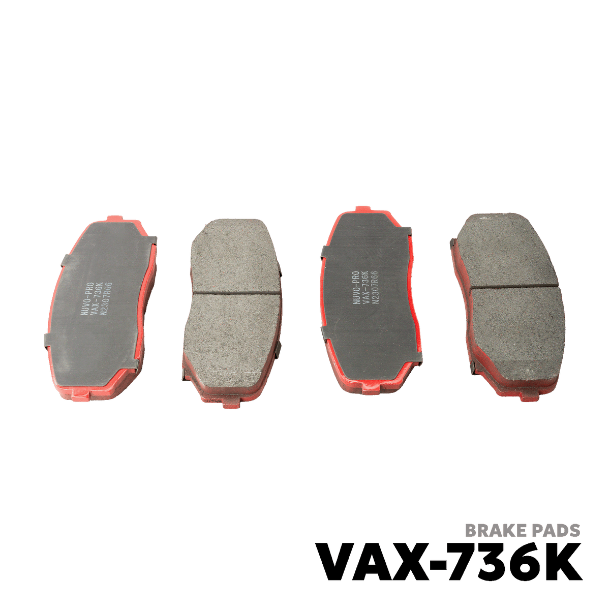2016 - 2023 MITSUBISHI MONTERO / SPORT BRAKE PAD - NUVO-PRO - VAX-736K