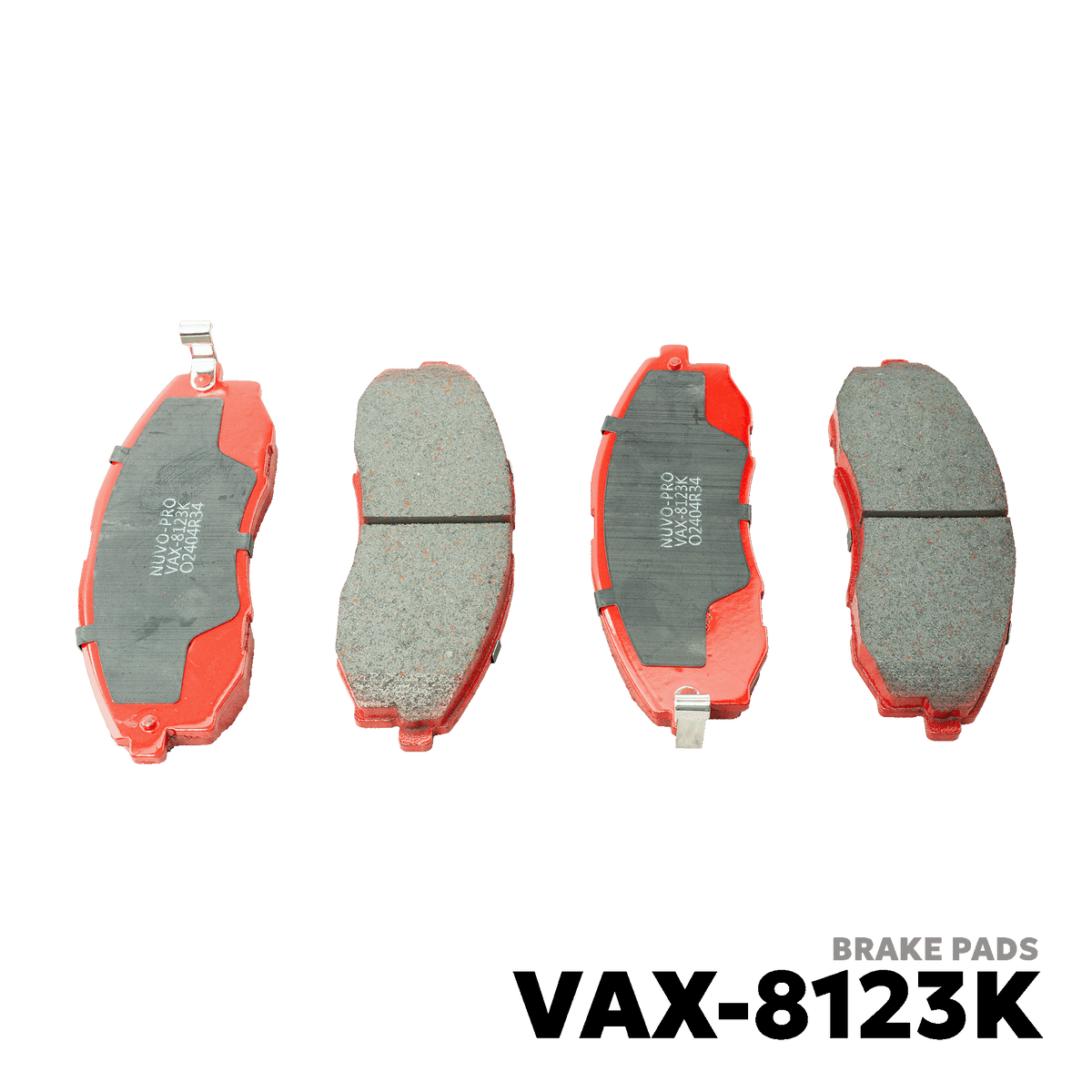 1996 - 2001 HYUNDAI STAREX GEN 1 BRAKE PAD - NUVO-PRO - VAX-8123K