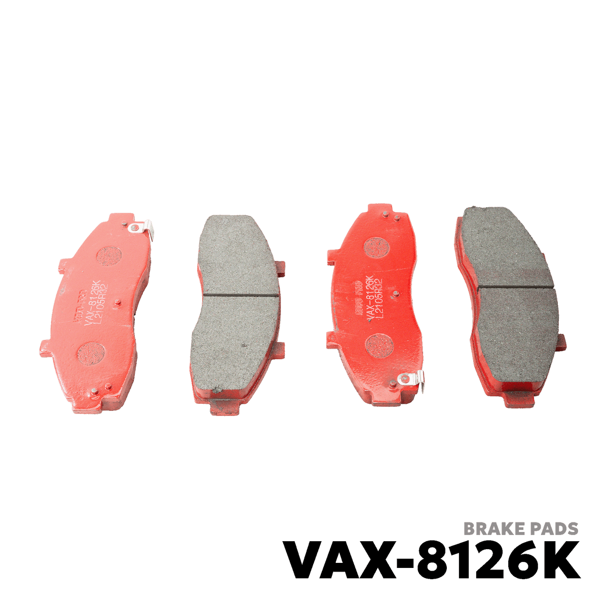 1997 - 2003 KIA PREGIO BRAKE PAD - NUVO-PRO - VAX-8126K