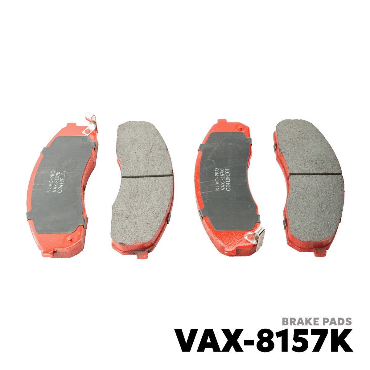 1999 - 2004 KIA PREGIO BRAKE PAD - NUVO-PRO - VAX-8157K