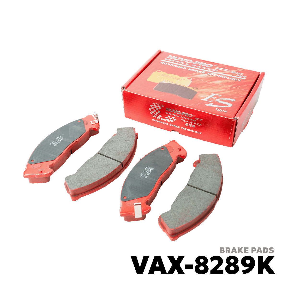 1993 - 2004 ISUZU ELF NKR SERIES BRAKE PAD - NUVO-PRO - VAX-8289K