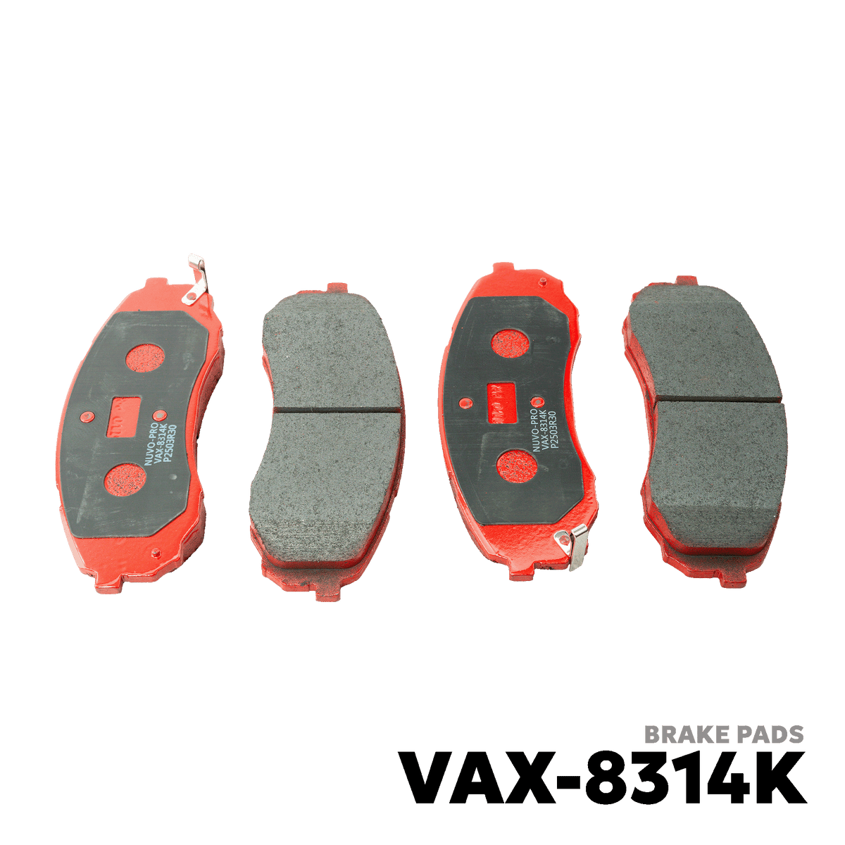2004 - 2006 KIA CARNIVAL II CRDi BRAKE PAD - NUVO-PRO - VAX-8314K