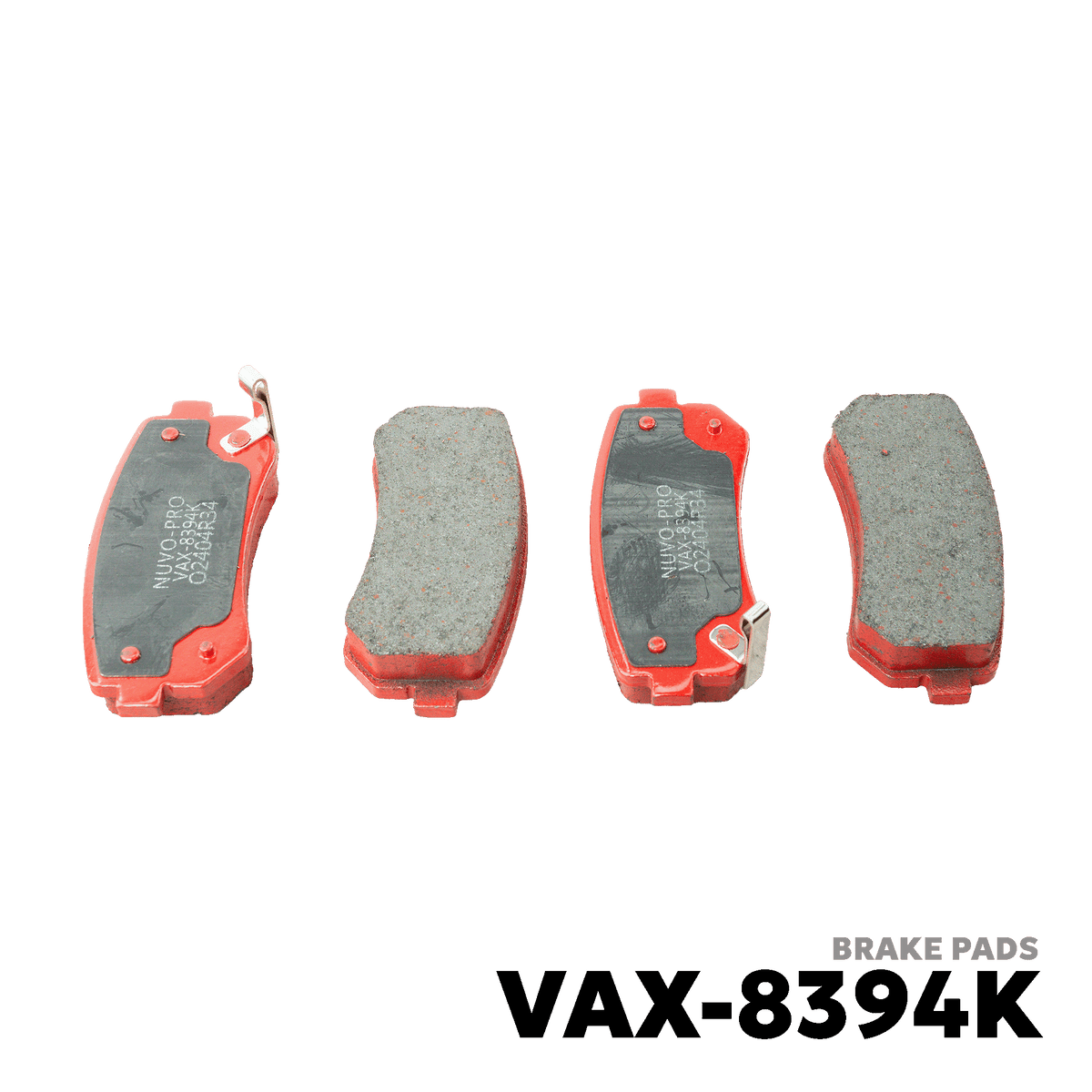 2009 - 2015 HYUNDAI TUCSON BRAKE PAD - NUVO-PRO - VAX-8394K
