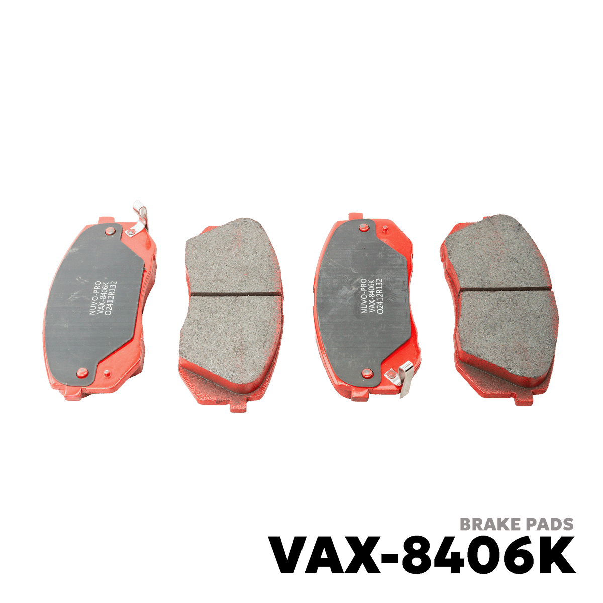 2011 - 2016 KIA SPORTAGE BRAKE PAD - NUVO-PRO - VAX-8406K