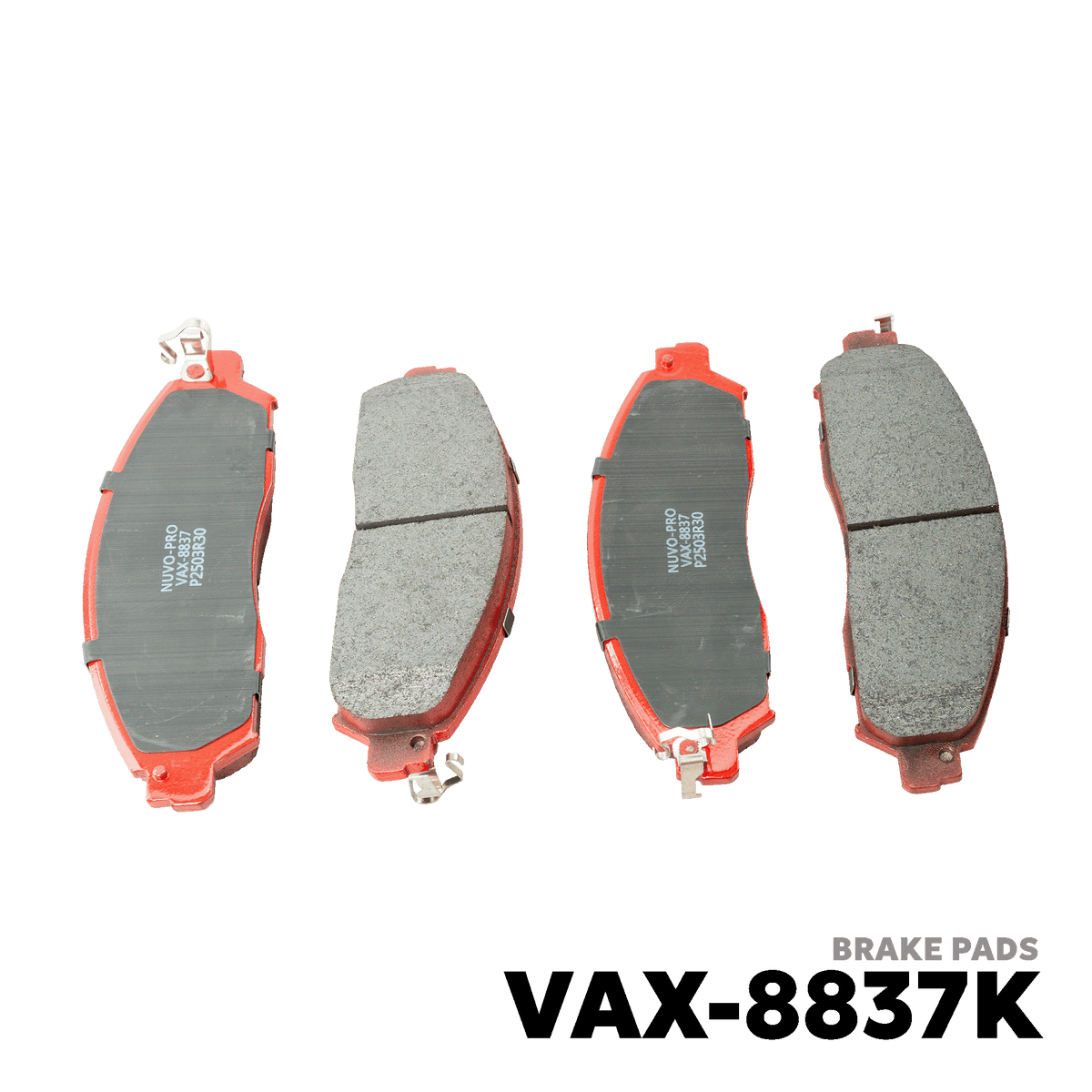 2015 - 2022 NISSAN NAVARA CALIBRE / NP300 / FORTE BRAKE PAD - NUVO-PRO - VAX-8837K