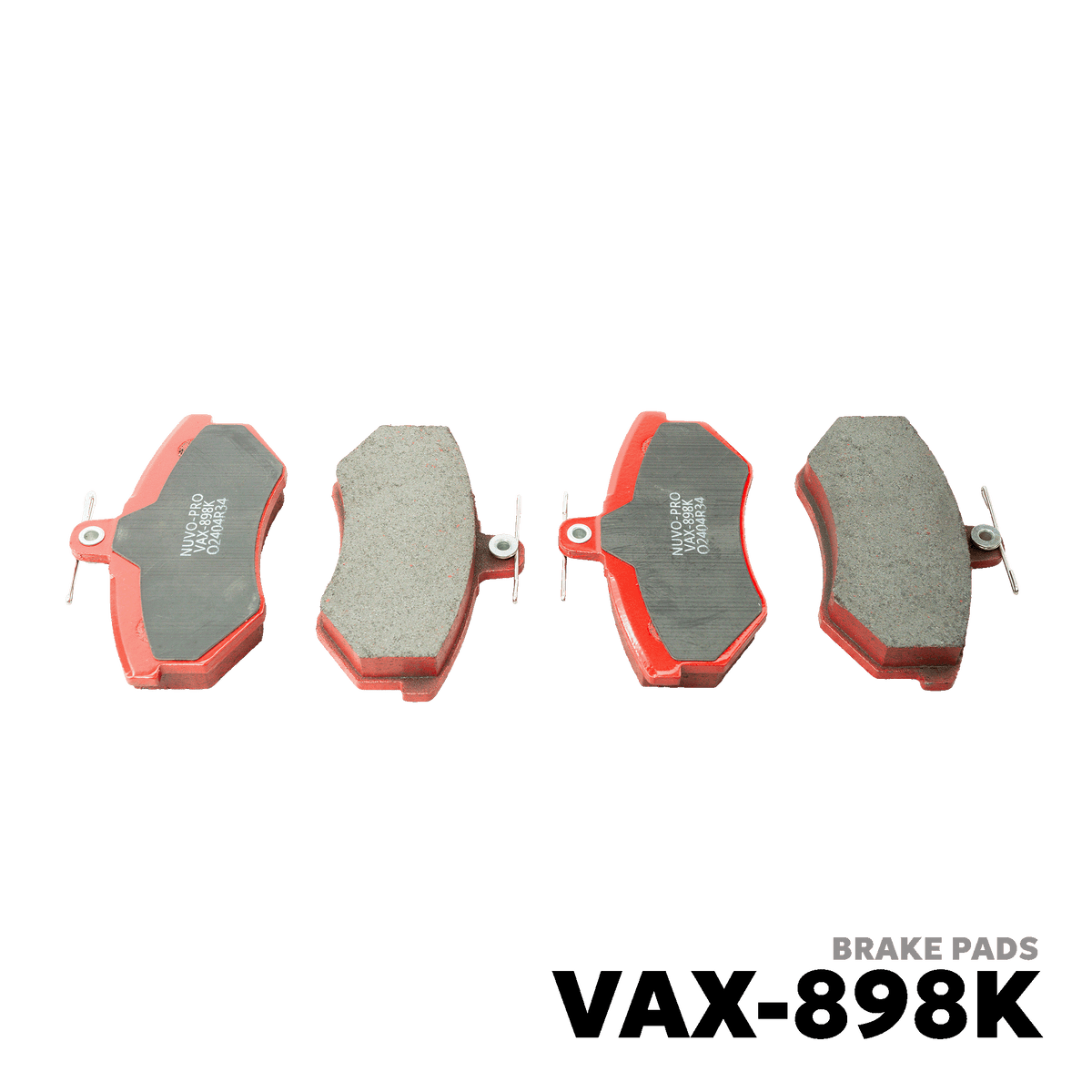 1995 - 2005 HYUNDAI GRACE BRAKE PAD - NUVO-PRO - VAX-898K