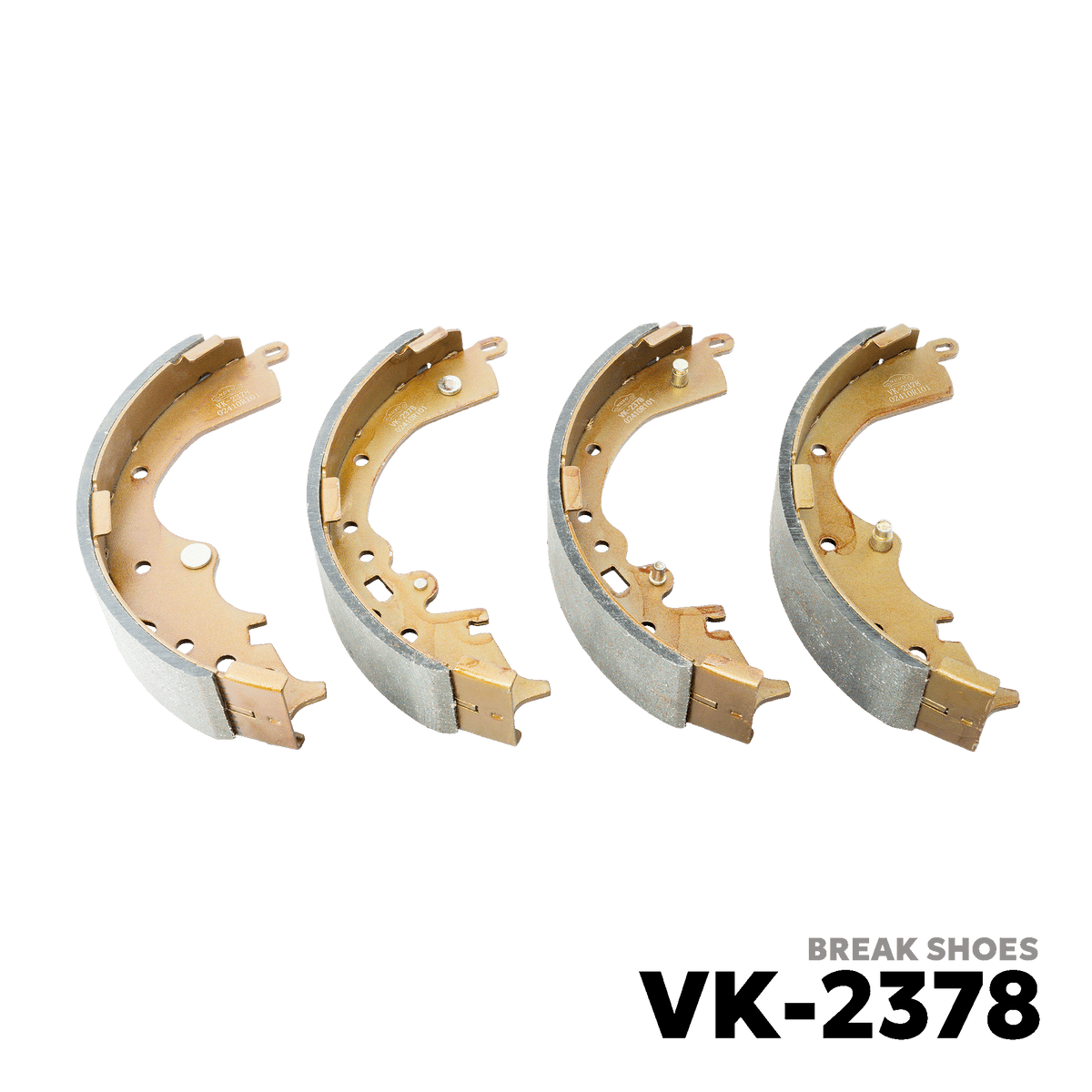 2005 - 2018 TOYOTA HIACE / COMMUTER BRAKE SHOE - NUVO-PRO - VK-2378