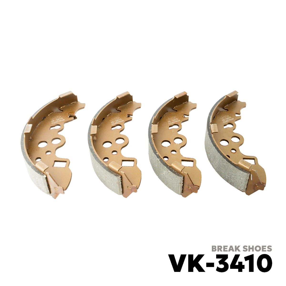 1990 - 2007 MAZDA BONGO BRAKE SHOE - NUVO-PRO - VK-3410