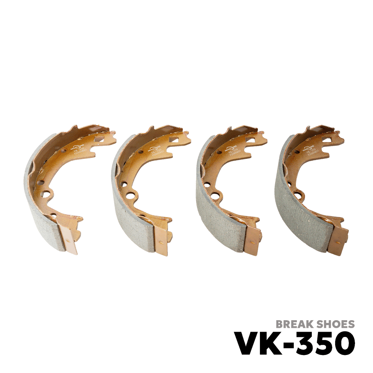 1993 - 1998 KIA BONGO 4X4 BRAKE SHOE - NUVO-PRO - VK-350