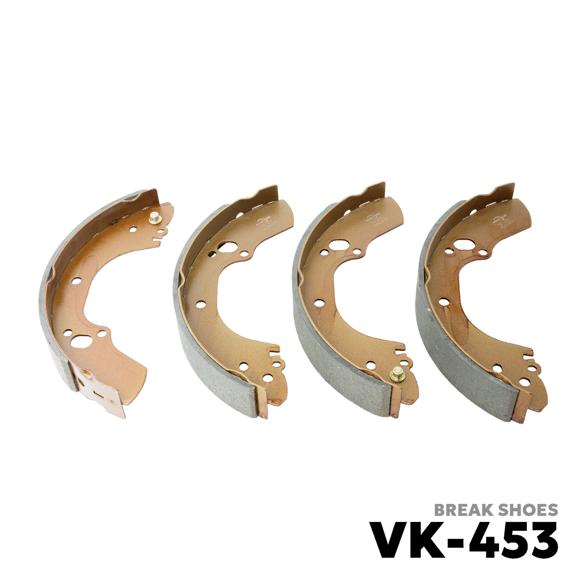 1998 - 2005 ISUZU FUEGO 4X4 BRAKE SHOE - NUVO-PRO - VK-453