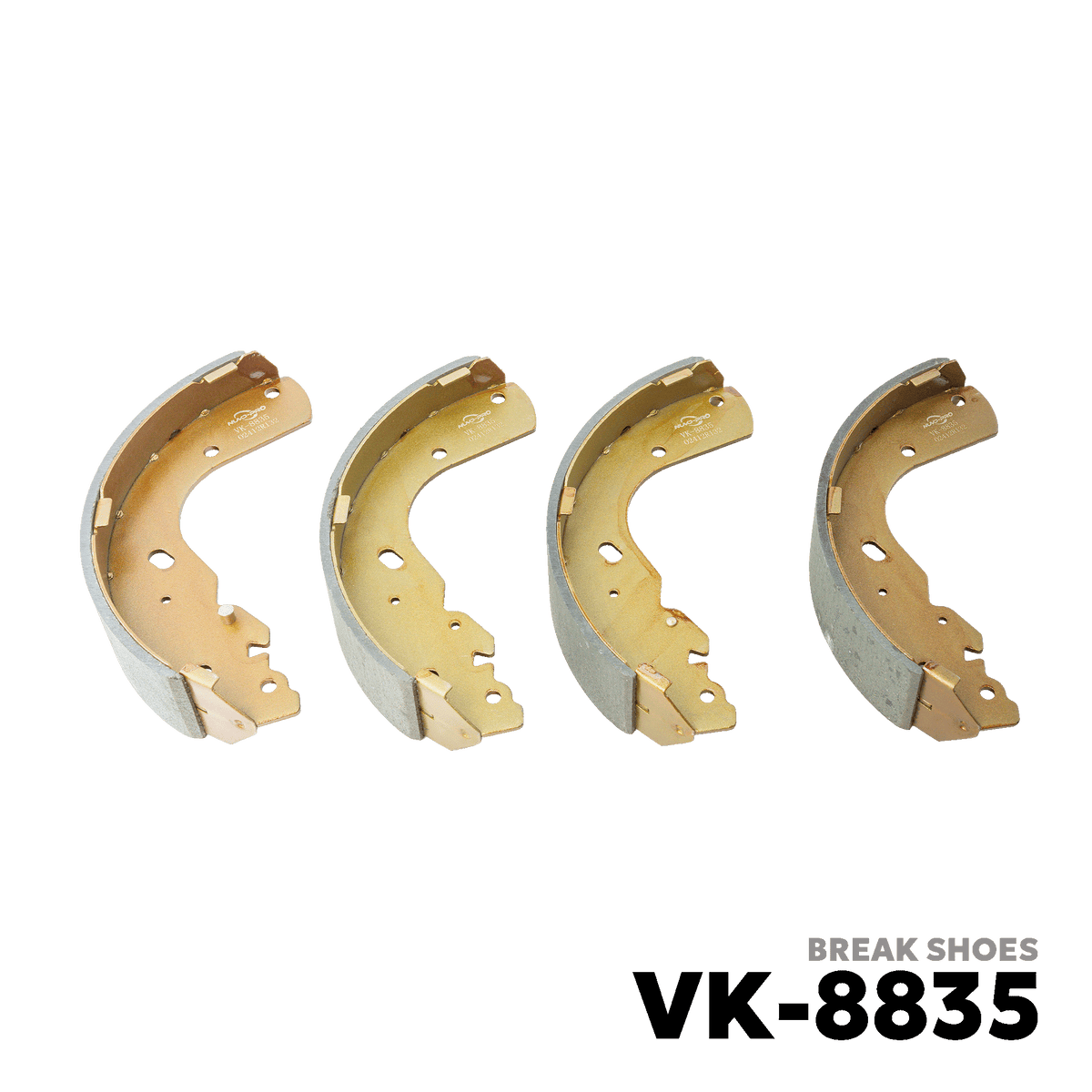 2007 - 2014 NISSAN FRONTIER NAVARA BRAKE SHOE - NUVO-PRO - VK-8835