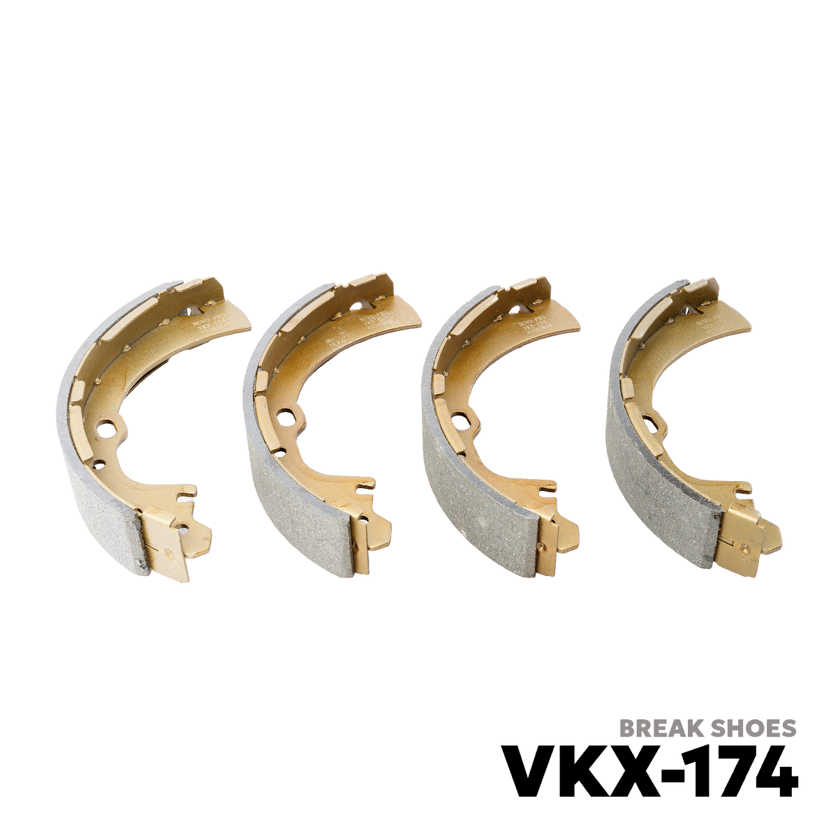 1986 - 1996 NISSAN TERRANO BRAKE SHOE - NUVO-PRO - VKX-174