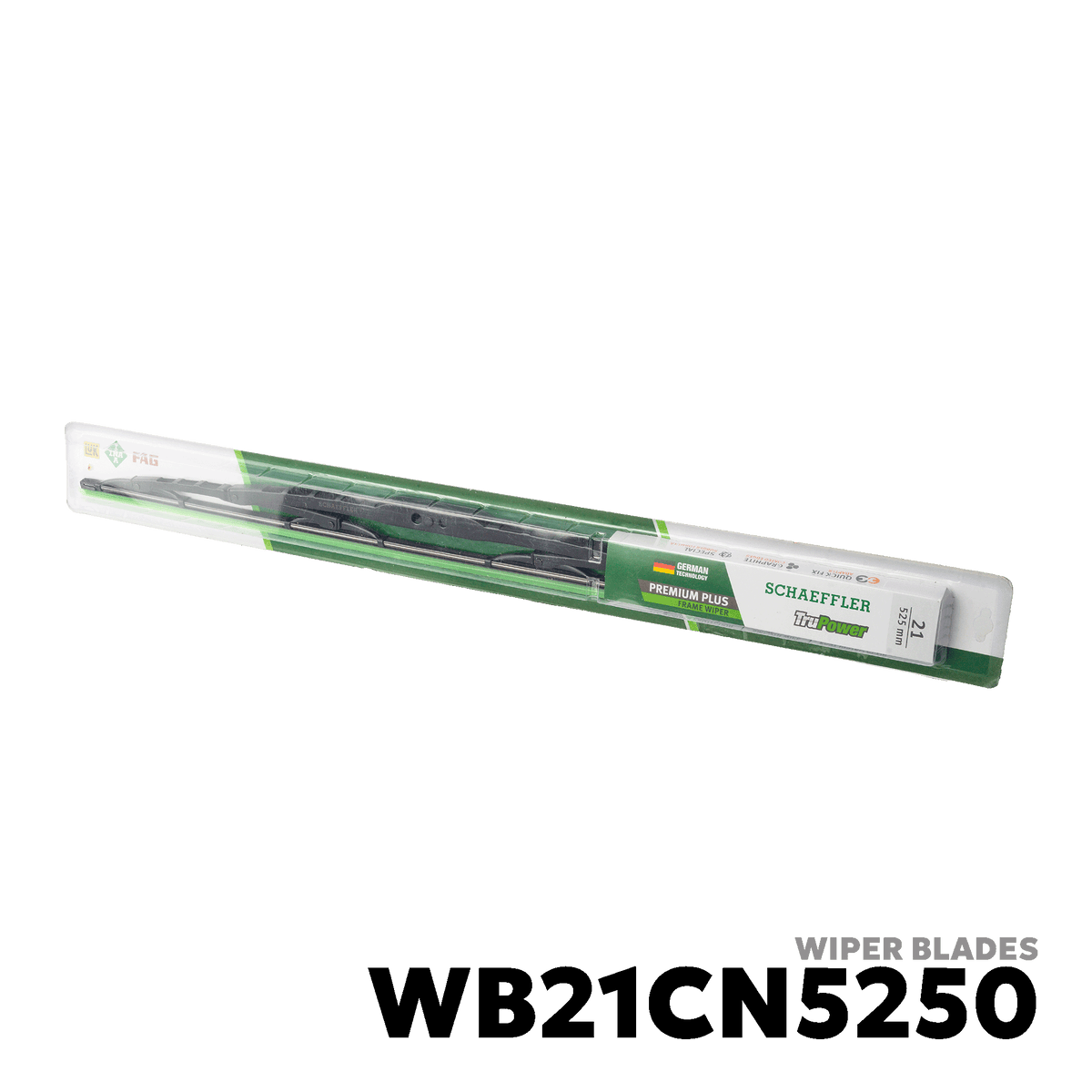 2006 - 2011 TOYOTA AVANZA GEN 1 (DRIVER SIDE) WIPER BLADES - SCHAEFFLER WB21CN5250