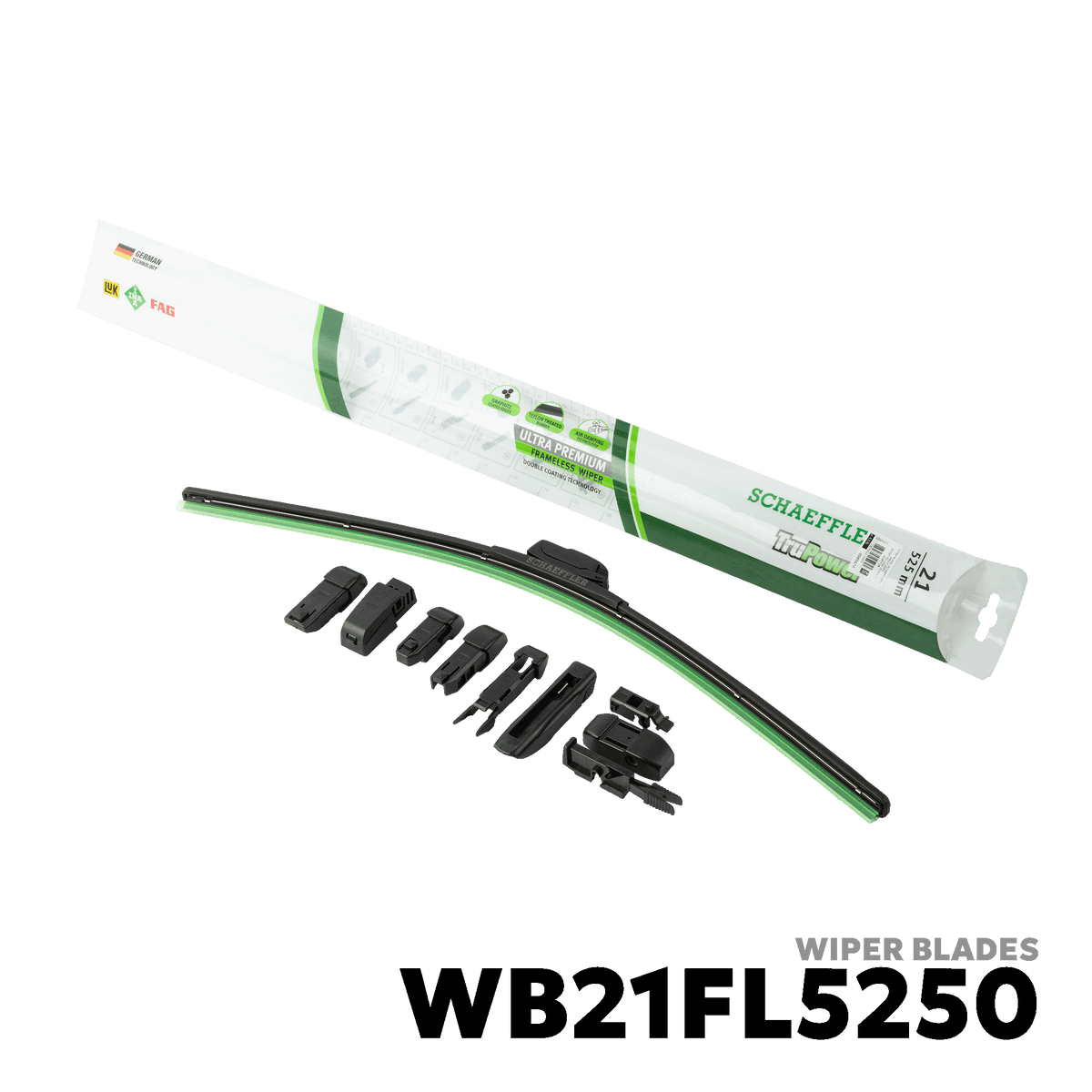 2006 - 2021 TOYOTA AVANZA (DRIVER SIDE) WIPER BLADES - SCHAEFFLER WB21FL5250