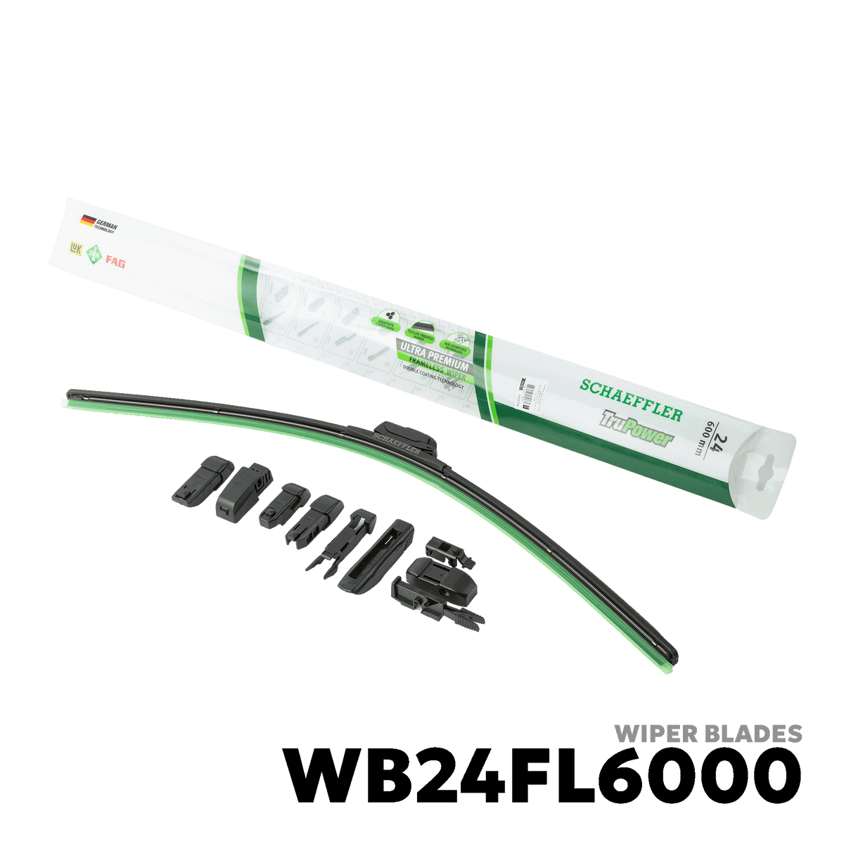 2003 - PRESENT TOYOTA VIOS (DRIVER SIDE) WIPER BLADES - SCHAEFFLER WB24FL6000
