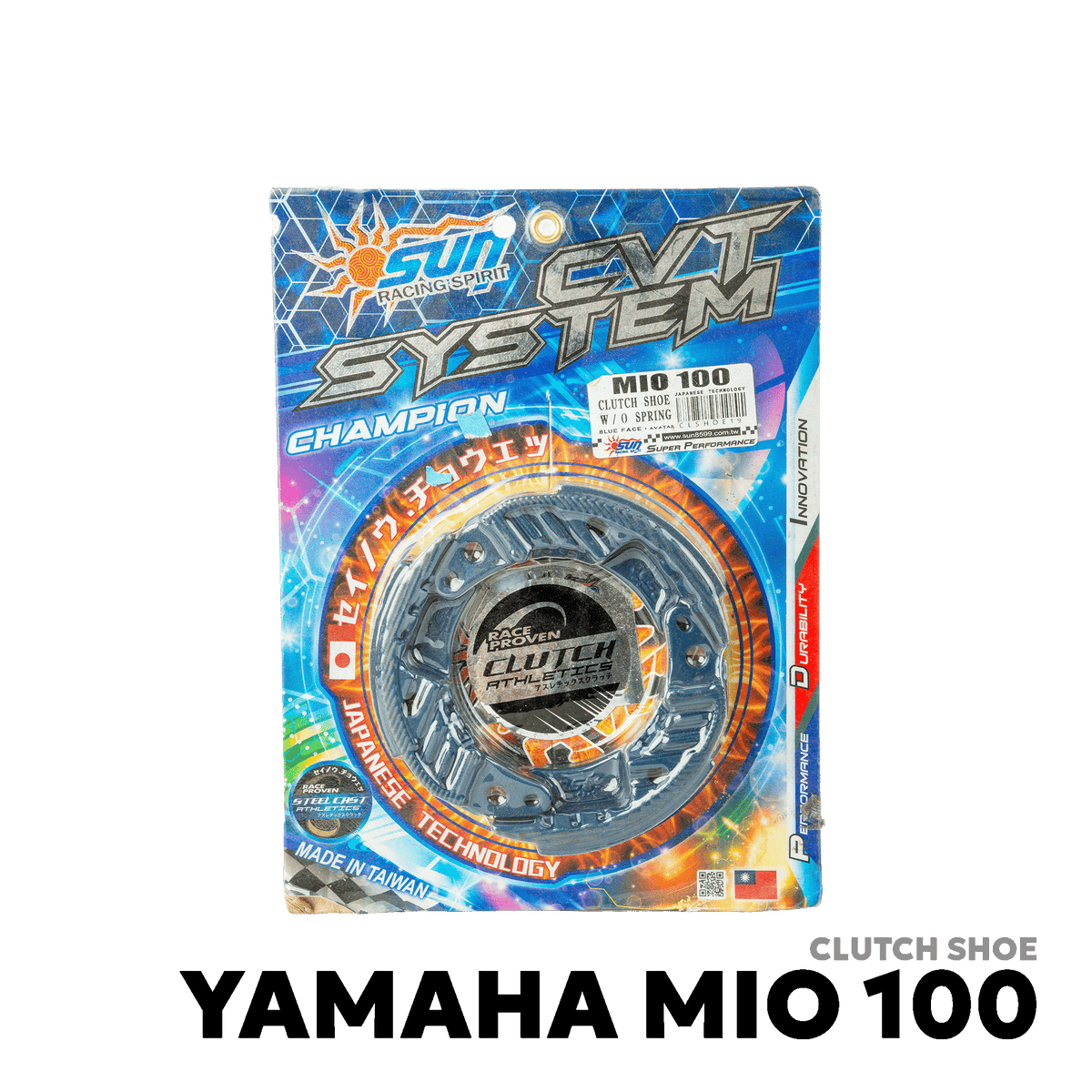 2007 - 2026 YAMAHA MIO SPORTY 115 / AMORE CLUTCH SHOE - SUN RACING SPIRIT - YAMAHA MIO 100