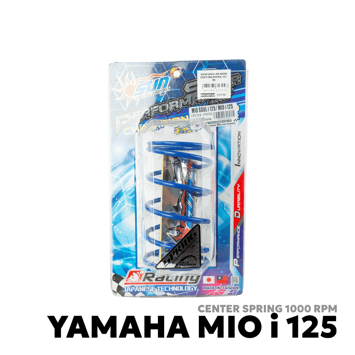 2015 - 2026 YAMAHA MIO I 125 / M3 CENTER SPRING 1000 - SUN RACING SPIRIT - YAMAHA MIO I 125