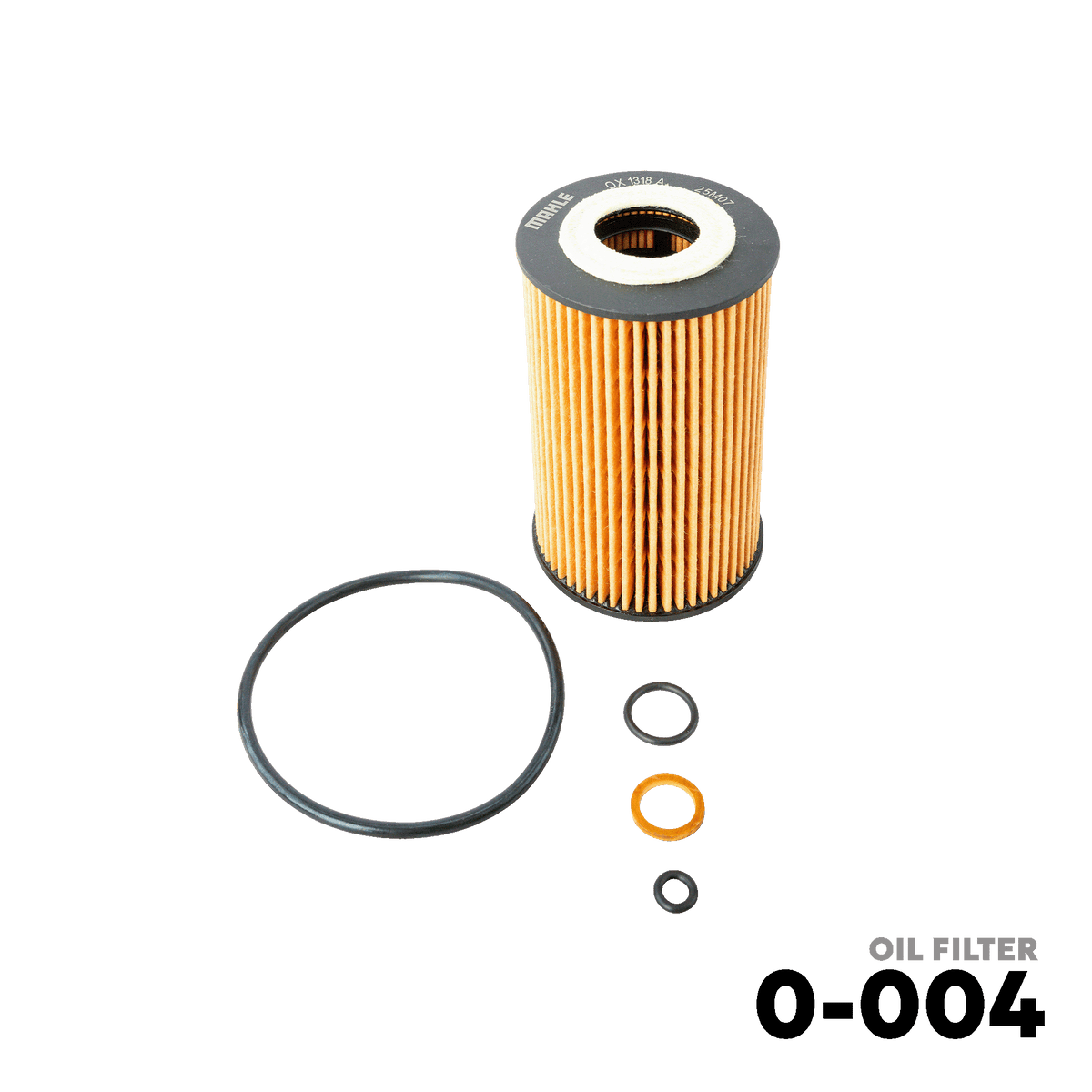 2009 - 2019 HYUNDAI ACCENT CRDI OIL FILTER - MAHLE - 0-004