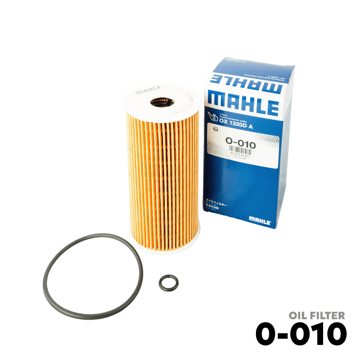 2010 - 2021 HYUNDAI TUCSON CRDi DSL OIL FILTER - MAHLE - 0-010