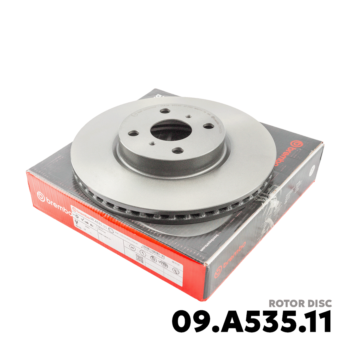 2007 - 2013 TOYOTA VIOS GEN 2 ROTOR DISC - BREMBO - 09.A535.11