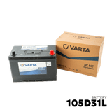 2005 - 2015 TOYOTA FORTUNER DSL BATTERY - VARTA - 105D31L