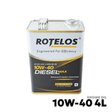 2005 - 2015 TOYOTA FORTUNER / HILUX / INNOVA / HIACE 1KD-FTV / 2KD-FTV ENGINE OIL - ROTELOS 10W-40 DIESEL MAX 4 LITER