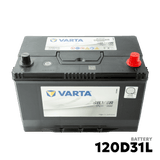 2005 - 2015 TOYOTA FORTUNER BATTERY - VARTA - 120D31L