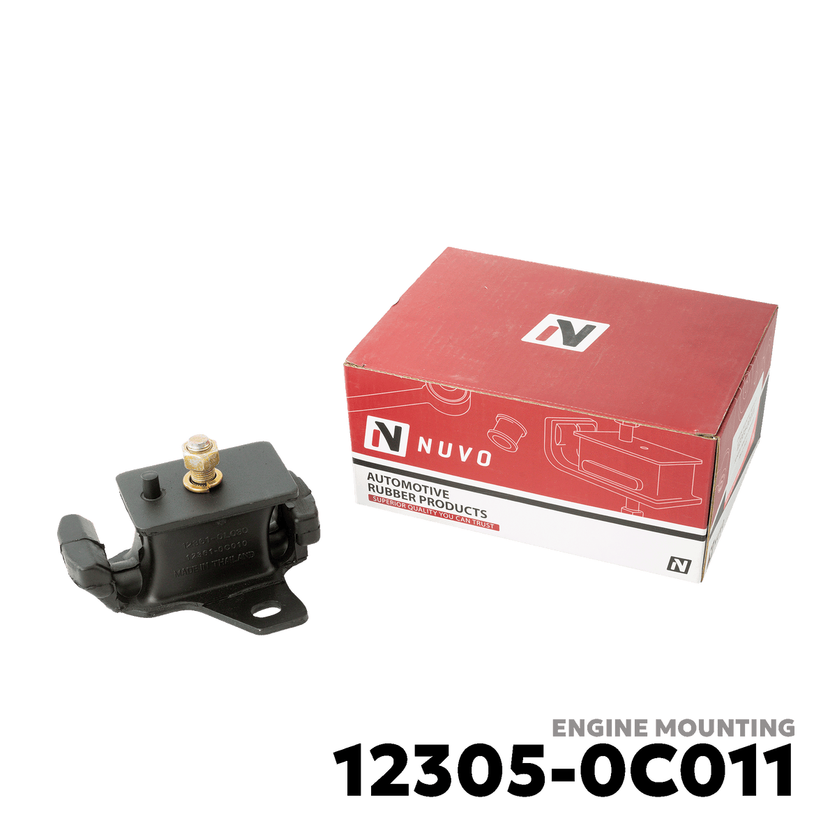 2004 - 2015 TOYOTA INNOVA GEN 1 ENGINE MOUNTING - NUVO-PRO - 12305-0C011