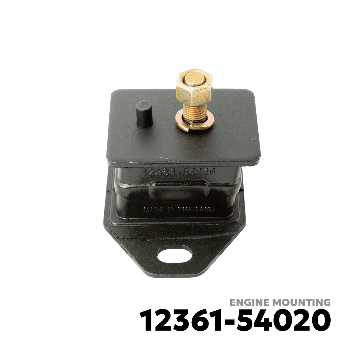 1980 - 1983 TOYOTA TAMARAW GEN 1 / 2 ENGINE MOUNTING - NUVO-PRO - 12361-54020