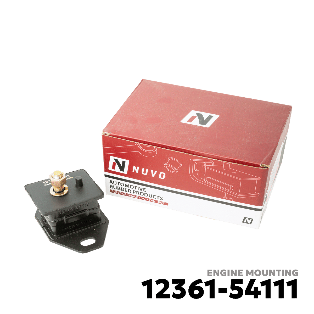 1988 - 2004 TOYOTA HILUX 4X2 GEN 4 / 5 / 6 ENGINE MOUNTING - NUVO-PRO - 12361-54111