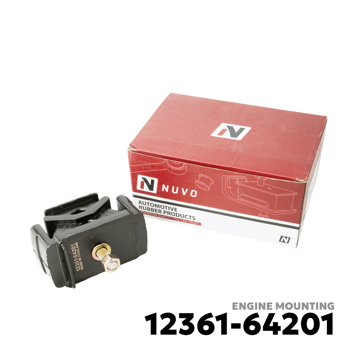 1993 - 1997 TOYOTA TAMARAW FX ENGINE MOUNTING - NUVO-PRO - 12361-64201