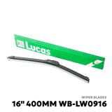 2011 - 2016 KIA PICANTO GEN 2 WIPER BLADE - LUCAS - LW0916