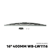 1998 - 2026 SUZUKI JIMNY GEN 3 / 4 WIPER BLADE - LUCAS - LW1116