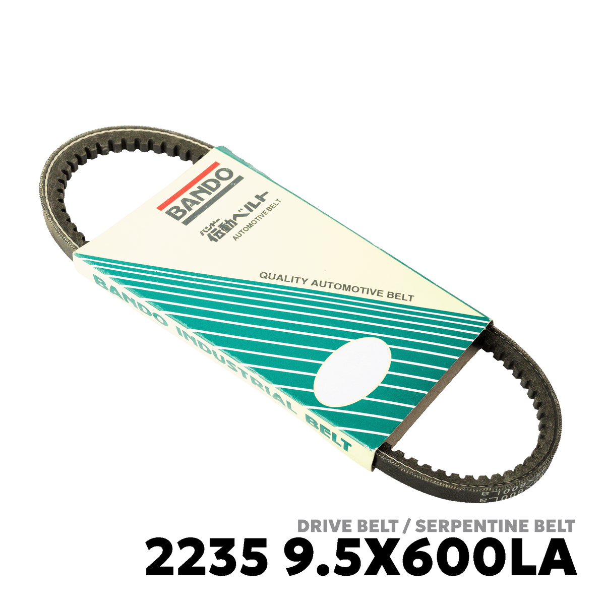1970 - 1983 TOYOTA COROLLA / SPRINTER DRIVE BELT - BANDO 2235 9.5X600LA