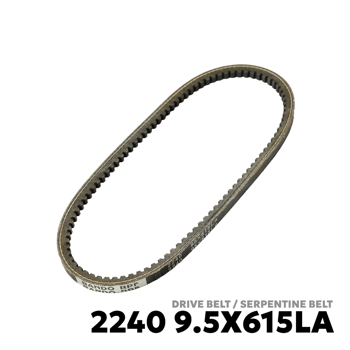 1975 - 1987 TOYOTA COROLLA KE30 / KE70 DRIVE BELT - BANDO 2240 9.5X615LA