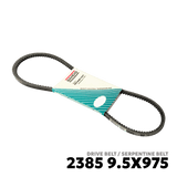 1987 - 2000 MITSUBISHI L300 GAS VERSA VAN / DELUXE / EXCEED DRIVE BELT - BANDO 2385 9.5X975LA