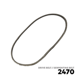 1990 - 2001 TOYOTA LAND CRUISER LC70 / LC75 / LC80 DRIVE BELT - BANDO 2470 9.5X1200LA