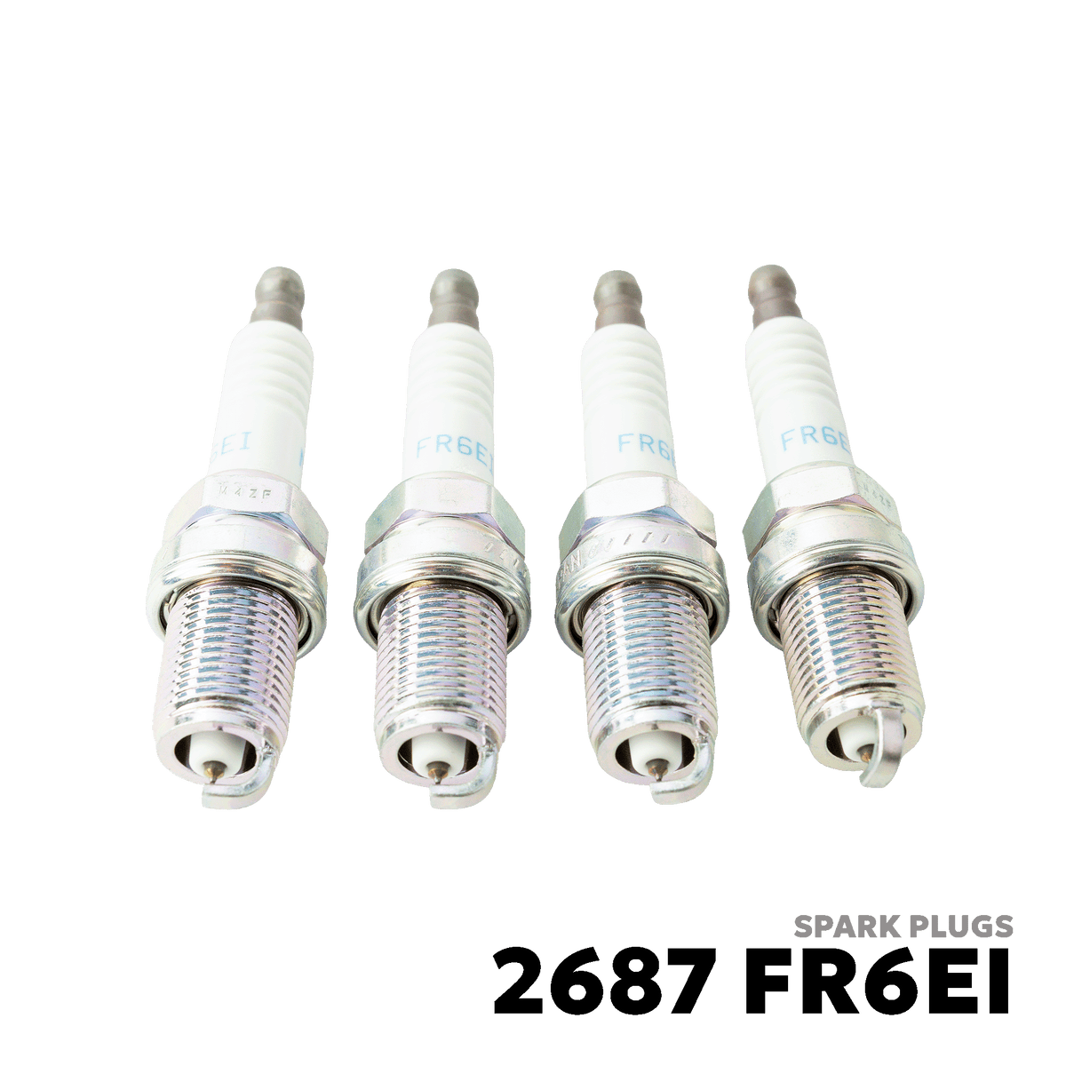 2008 - 2018 MITSUBISHI LANCER EX SPARK PLUGS - NGK - 2687 FR6EI