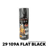 ALL VEHICLES SPRAY PAINT - SAMURAI - 29 109A FLAT BLACK