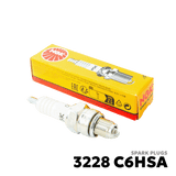 2002 - 2015 HONDA WAVE 100 / ALPHA SPARK PLUGS - NGK - 3228 C6HSA