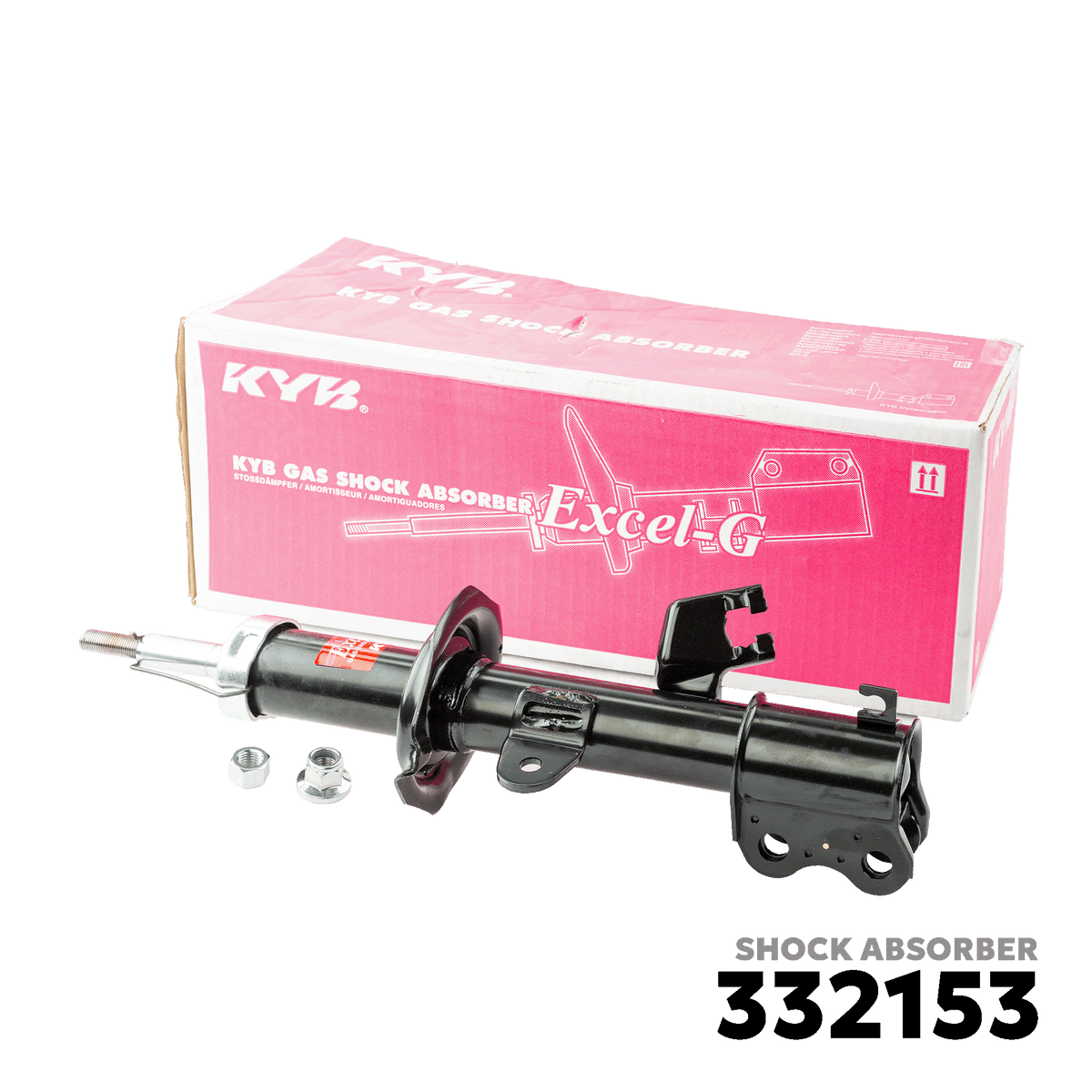 2013 - 2021 NISSAN ALMERA SHOCK ABSORBER - KYB - 332153