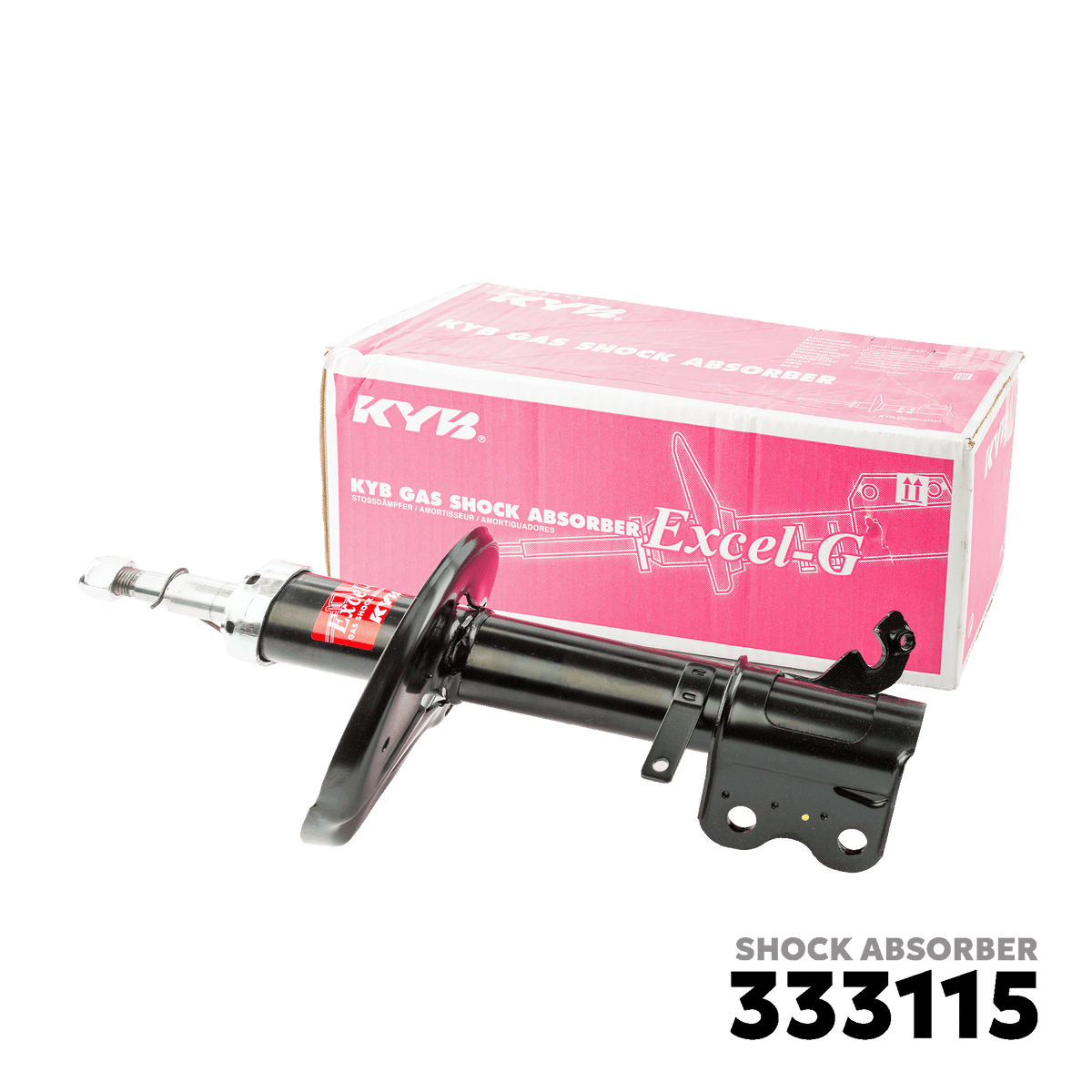 1993 - 1997 TOYOTA COROLLA GEN 7 SHOCK ABSORBER - KYB - 333115