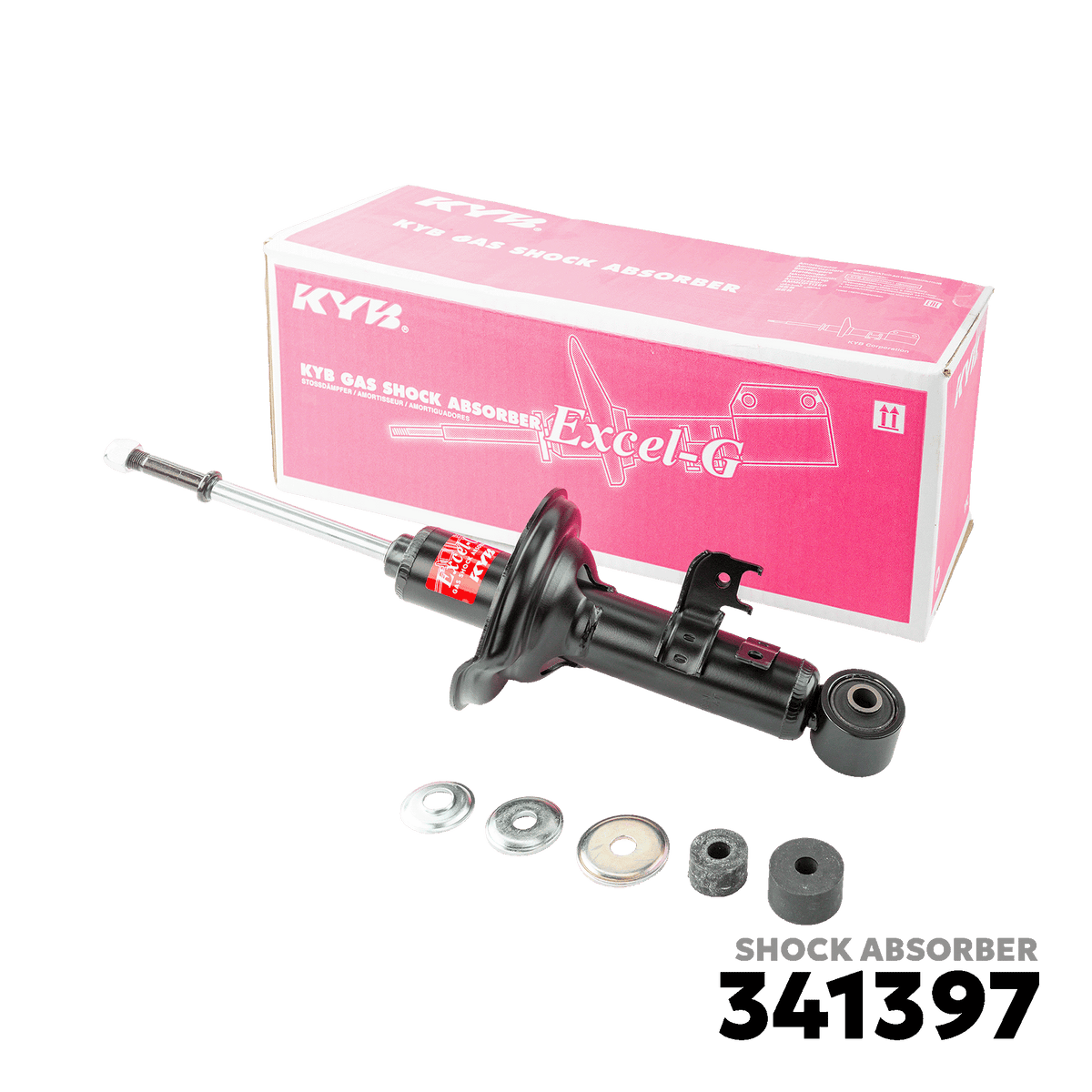 2005 - 2015 TOYOTA FORTUNER GEN 1 SHOCK ABSORBER - KYB - 341397