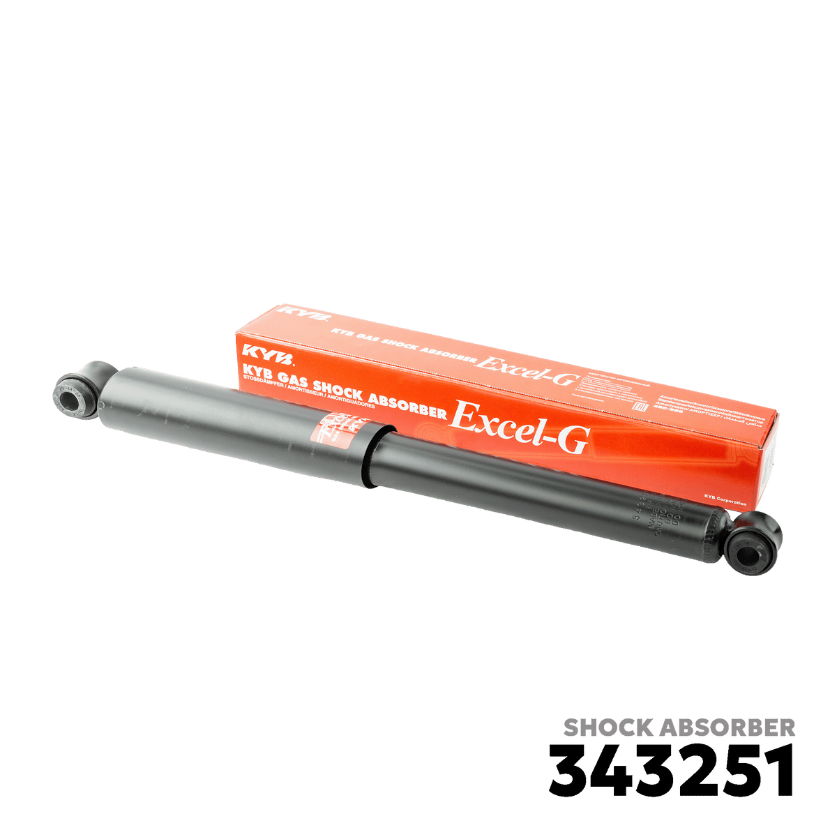 2006 - 2021 MITSUBISHI STRADA / TRITON SHOCK ABSORBER - KYB - 343251
